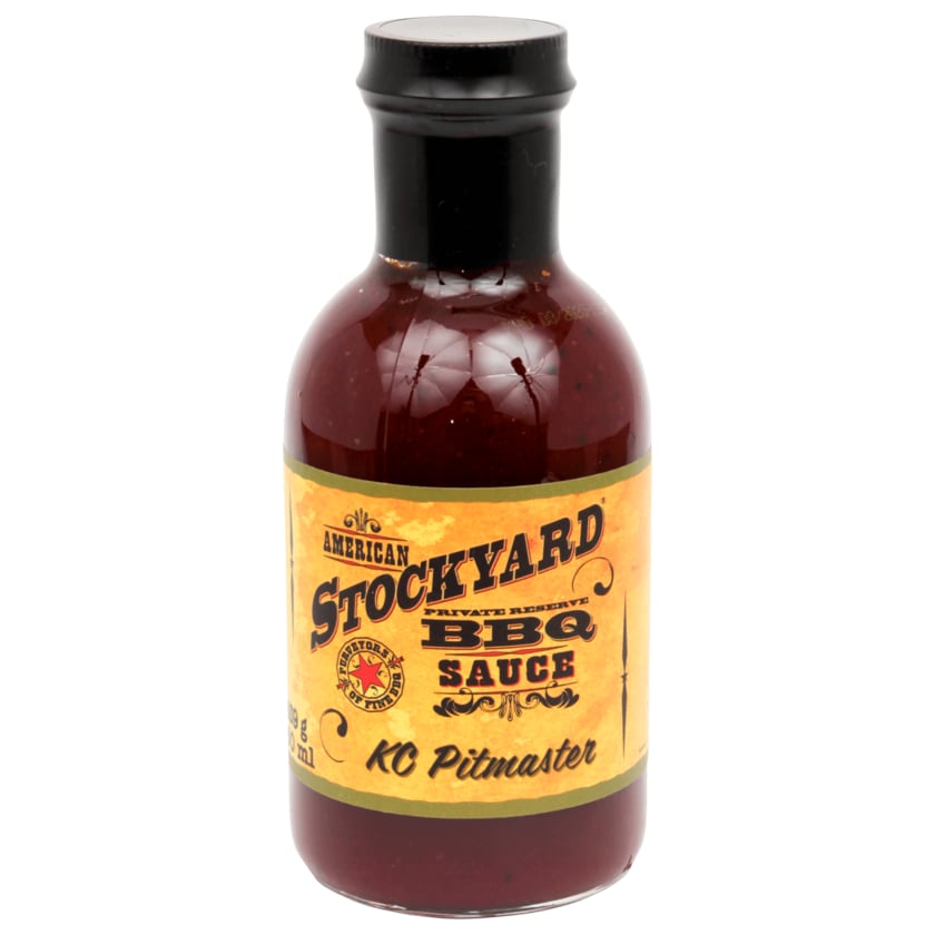 Stockyard KC Pitmaster BBQ Sauce 350ml